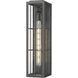 Jaxson 1 Light 17.75 inch Powder Coated Black Outdoor Wall Sconce